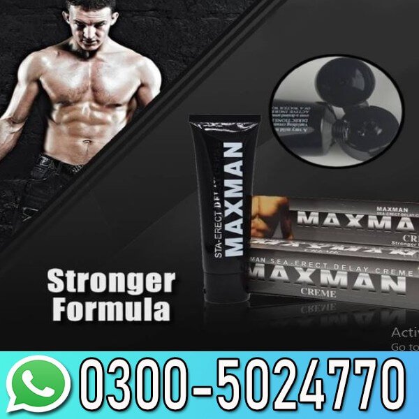 Maxman Delay Cream For Men In Pakistan