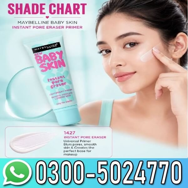 Maybelline Baby Skin Pore Eraser Primer Price In Pakistan