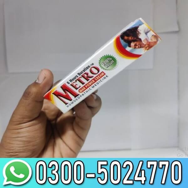 Metro Men Power Delay Cream In Pakistan
