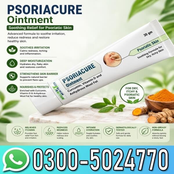Millibolt Healthtech Psoriacure Ointment In Pakistan