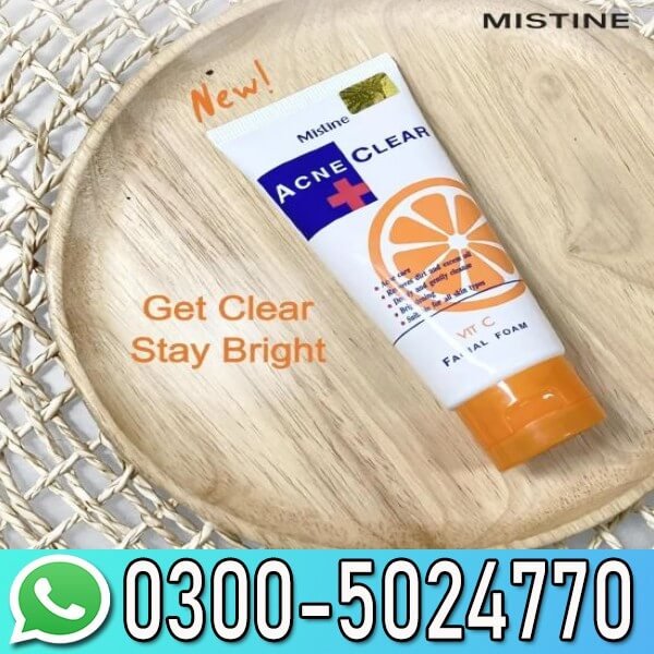 Mistine Acne Clear Facial Foam Price In Pakistan