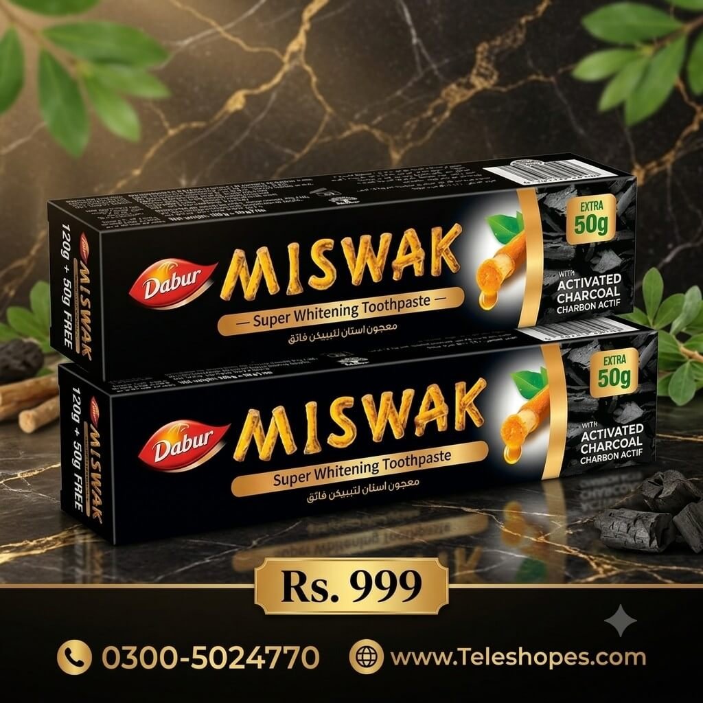 Miswak Natural Whitening Toothpaste In Pakistan