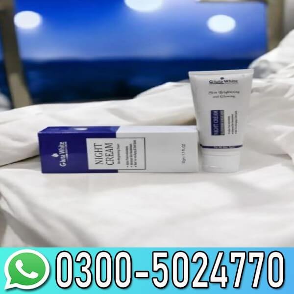 Night Cream 50ml Whitening Brightening All Skin Types Blue