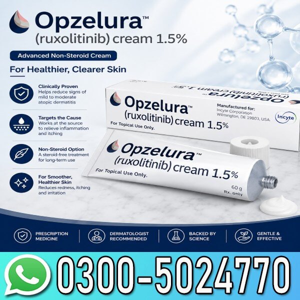 Opzelura Ruxolitinib Cream For Vitiligo In Pakistan