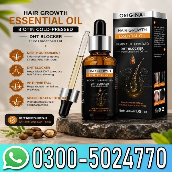 Original Hair Growth Essential Oil Price In Pakistan