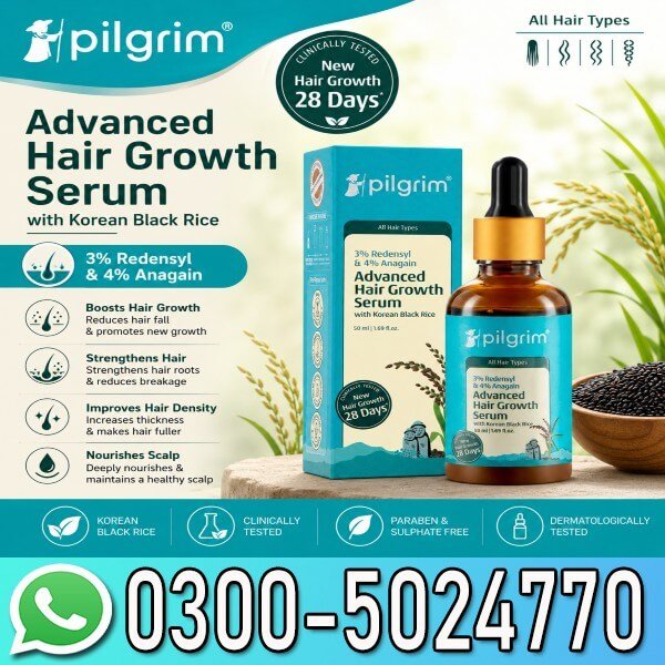 Pilgrim Hair Growth Serum Price In Pakistan