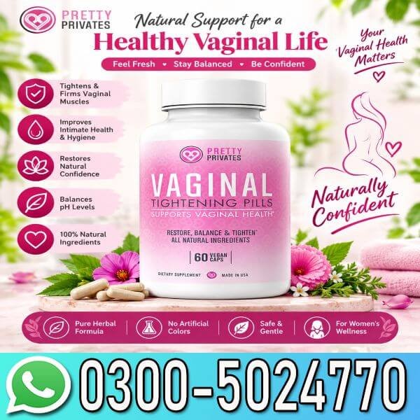 Pretty Privates Vaginal Tightening Pills 60 Capsules Price In Pakistan