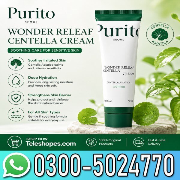 Purito Seoul Wonder Releaf Centella Cream In Pakistan