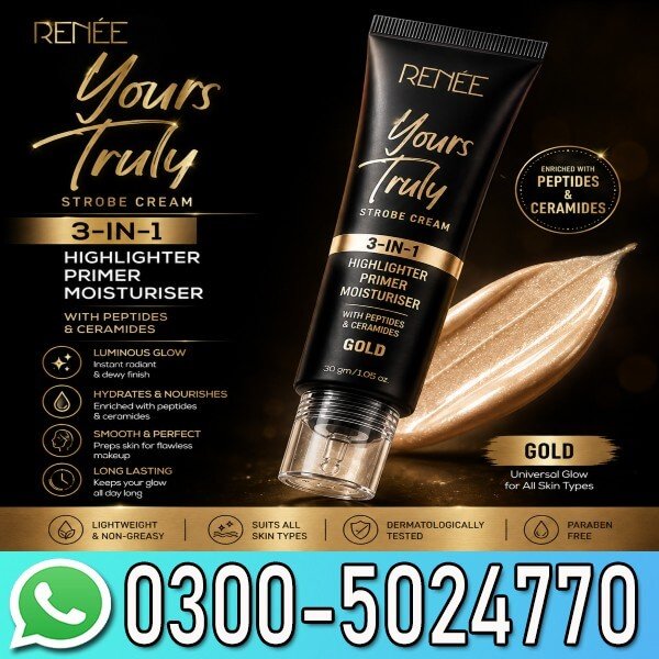 Renee Yours Truly Strobe Gold Cream In Pakistan