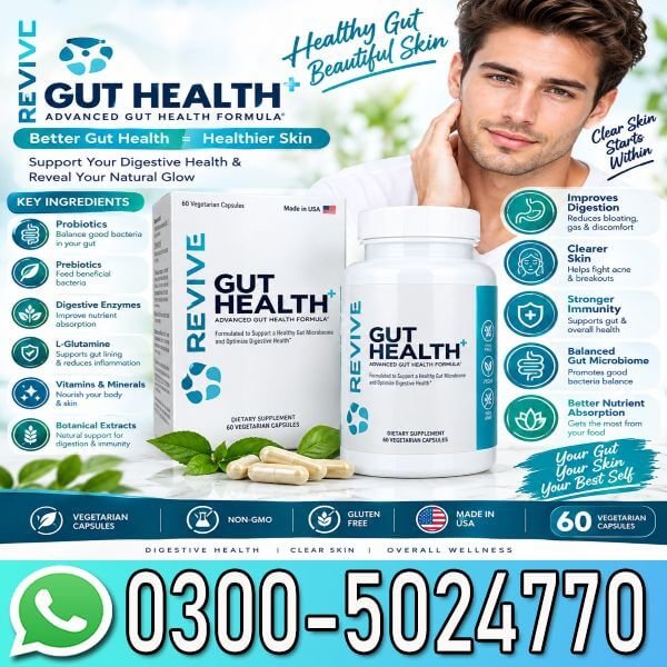 Revive Gut Health Capsules In Pakistan