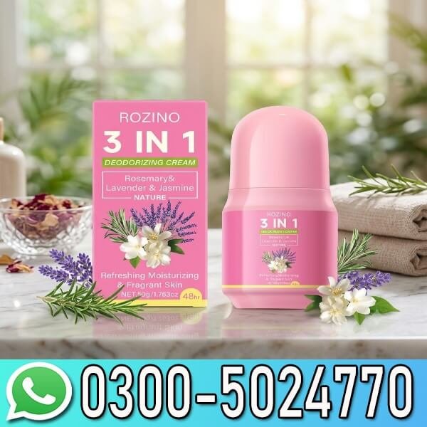 Rozino 3 In 1 Deodorizing Cream In Pakistan