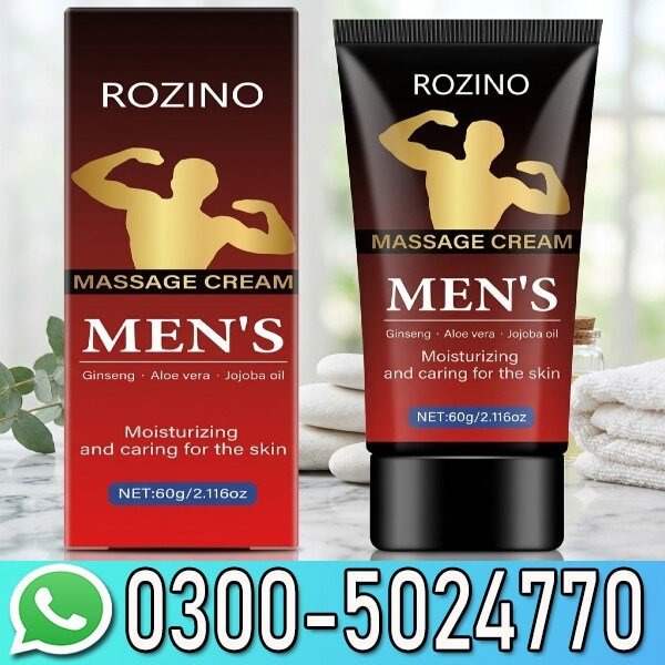 Rozino Men Massage Cream In Pakistan