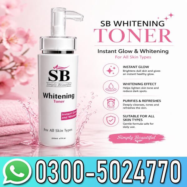 SB Whitening Facial Toner Price In Pakistan