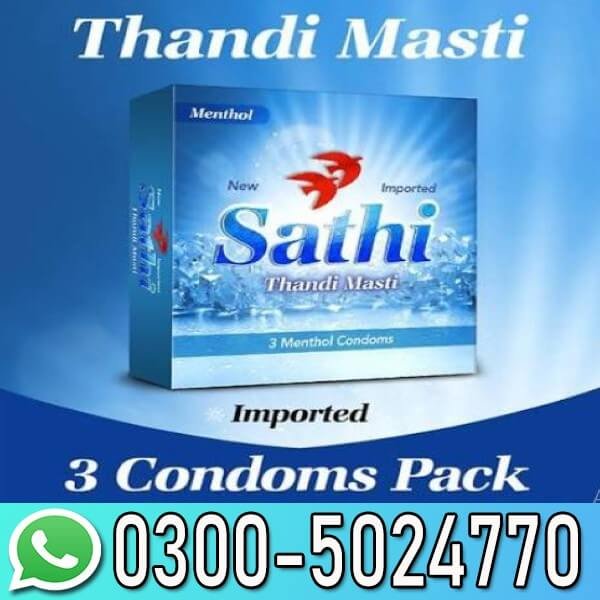 Sathi Menthol Condoms In Pakistan
