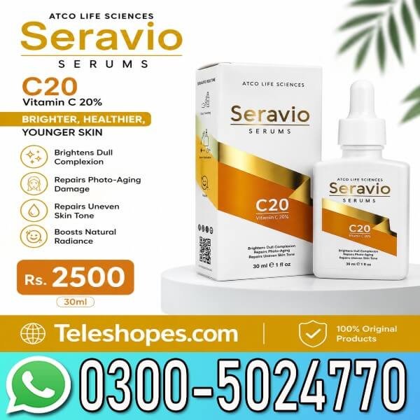 Seravio C20 Brightening Serum In Pakistan
