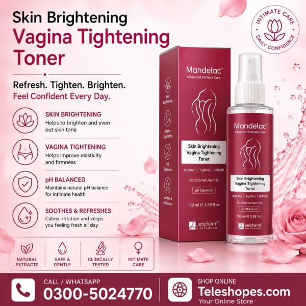 Skin Brightening Vagina Tightening Toner in Pakistan