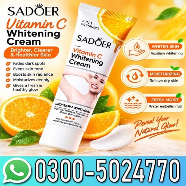Skin Care Sadoer Vitamin C Whitening Cream Price In Pakistan