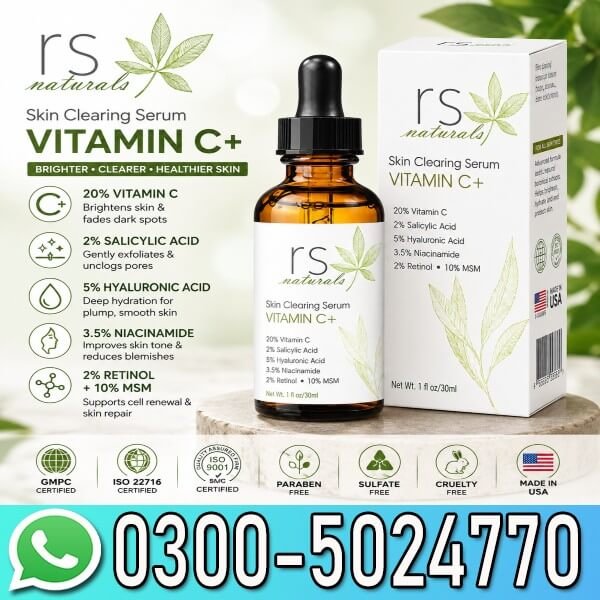 Skin Clearing Serum Vitamin C Price In Pakistan