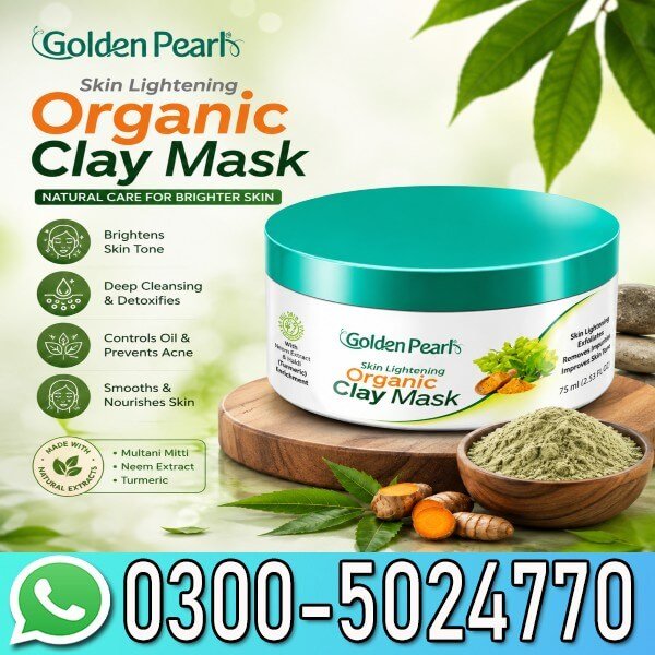 Skin Lightening Organic Clay Mask Price In Pakistan