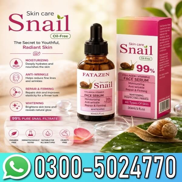 Snail Collagen Vitamin E Face Serum In Pakistan