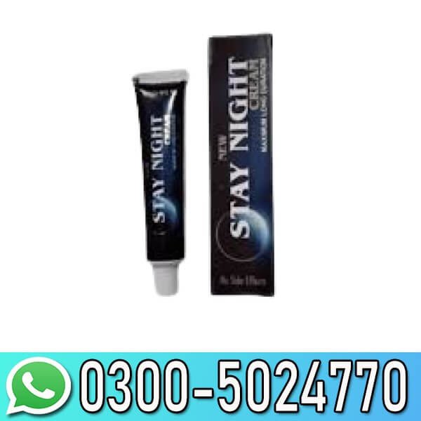 Stay Night Delay Cream In Pakistan