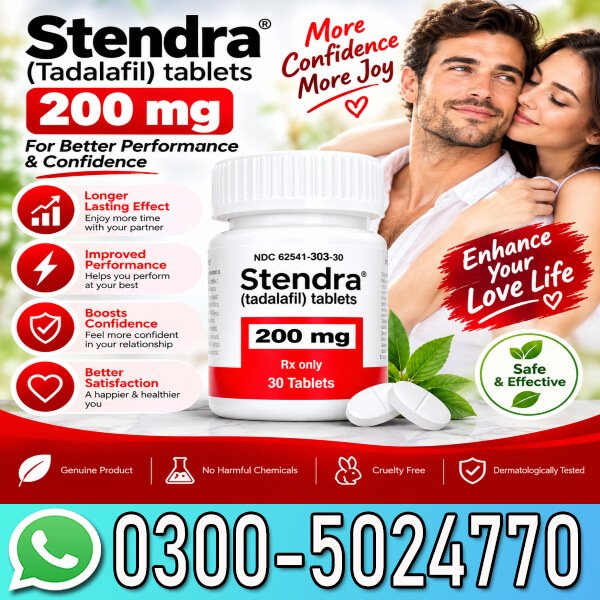 Stendra 30 Tablet 100mg Price In Pakistan