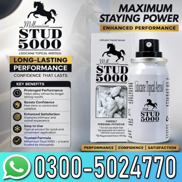 Study 5000 Delay Spray In Pakistan