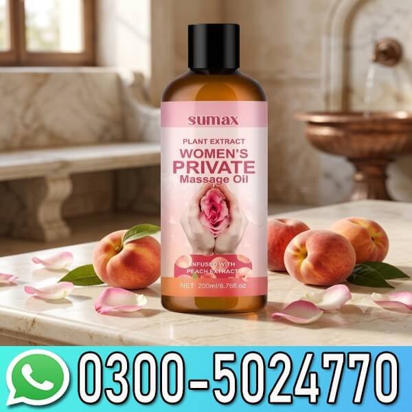 Sumax Rose Women Body Massage Oil In Pakistan