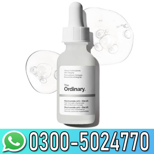 The Ordinary Niacinamide 10% + Zinc 1% Serum 30ml In Pakistan