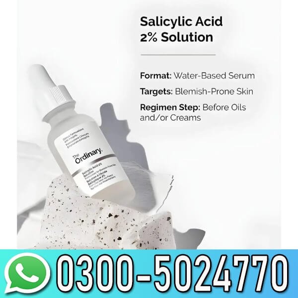 The Ordinary Salicylic Acid 2% Solution 30ml In Pakistan
