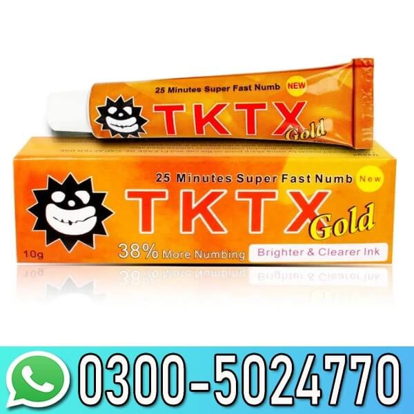 TKTX Gold 10g Numbing Cream in Pakistan