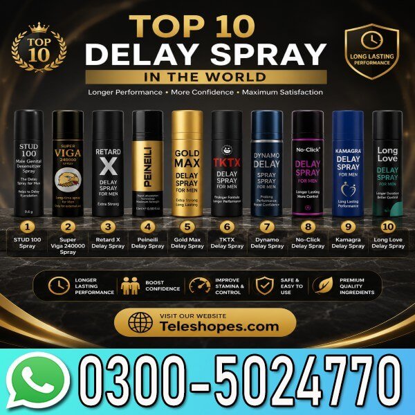Top 10 Delay Spray In The World