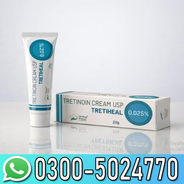 Tretiheal 0.025% Cream In Pakistan