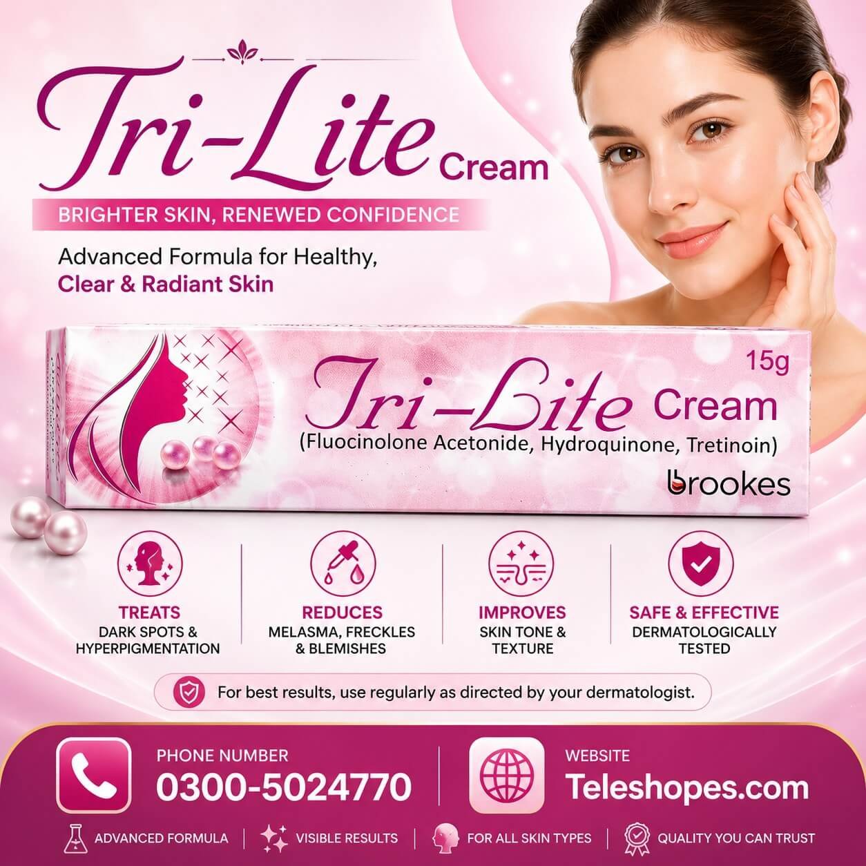 Tri-Lite Cream Price in Pakistan
