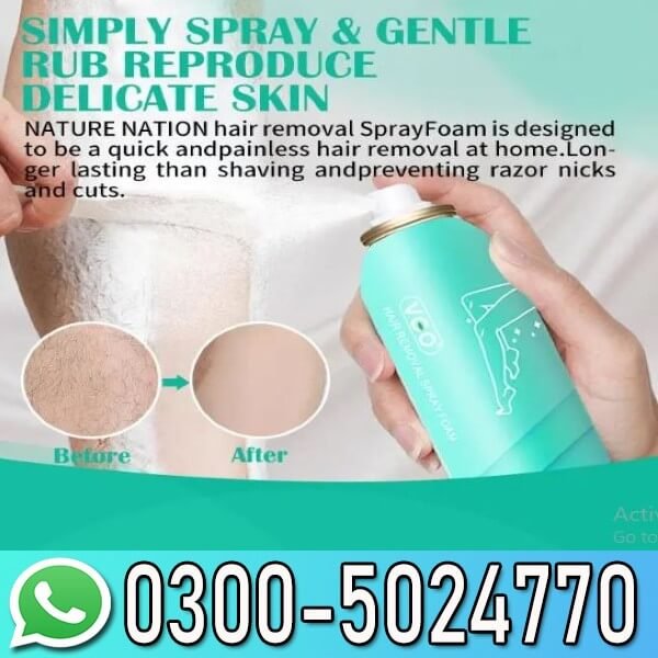 VGO Hair Removal Mousse Spray In Pakistan