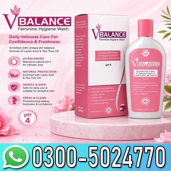 V Balance Intimate Hygiene Wash 100ml In Pakistan