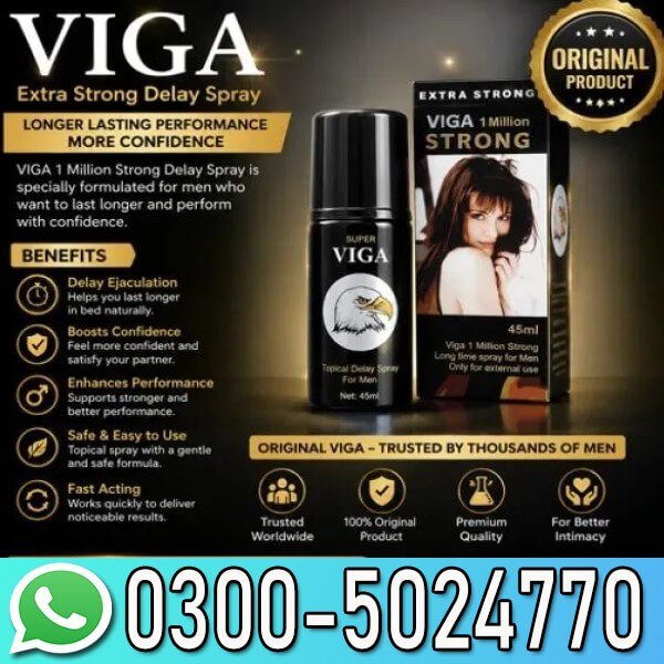 Viga 1 Million Strong Delay Spray In Pakistan