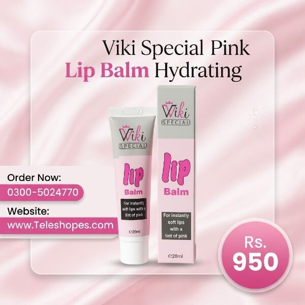 Viki Special Pink Lip Balm Hydrating