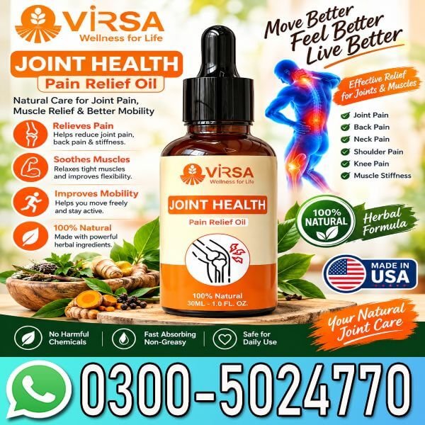 Virsa Joint Health Oil In Pakistan