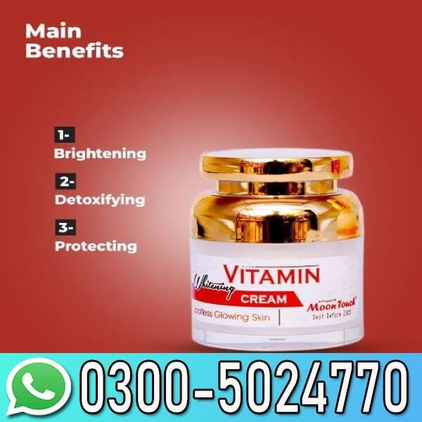 Vitamin Whitening Cream In Pakistan