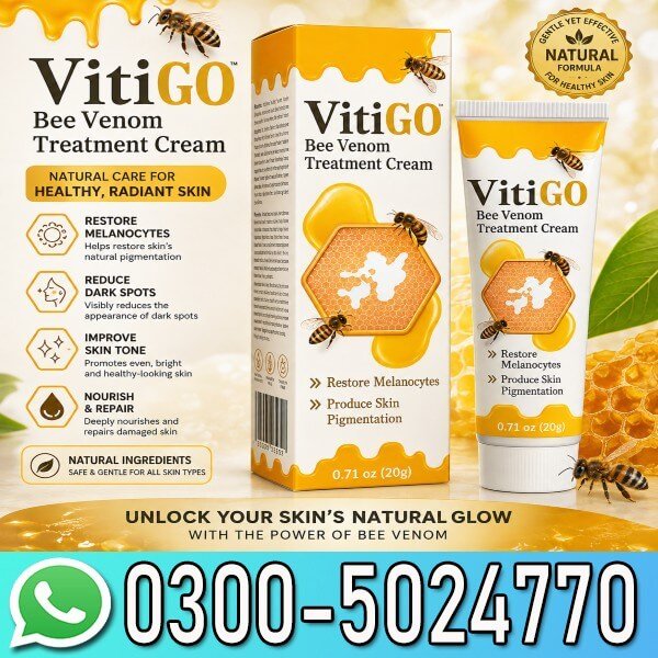 Vitiligo Bee Venom Treatment Cream In Pakistan