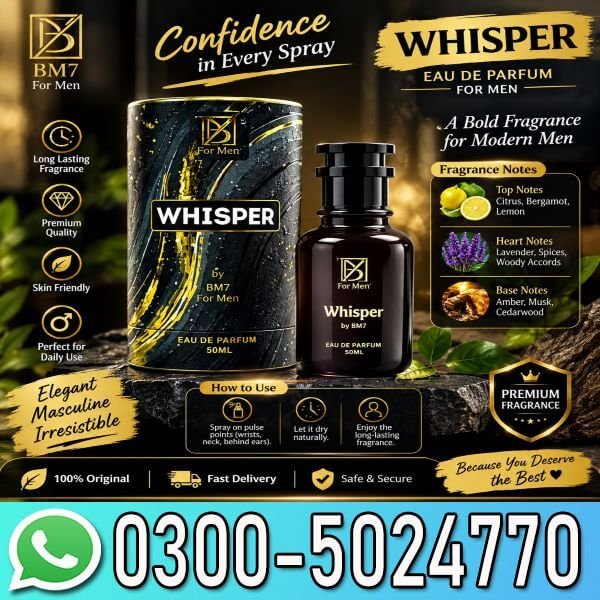 Whisper By BM7 Perfume Price In Pakistan