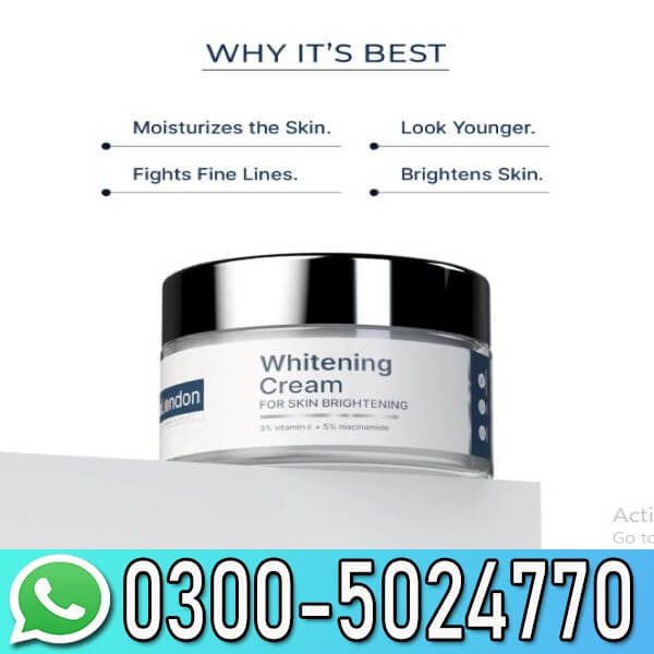 Whitening Cream for Skin Brightening & Smoothness Price In Pakistan