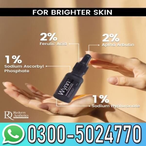 Wynn Brightening & Depigmentation Serum In Pakistan