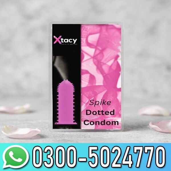 Xtacy Premium Dotted Condom In Pakistan