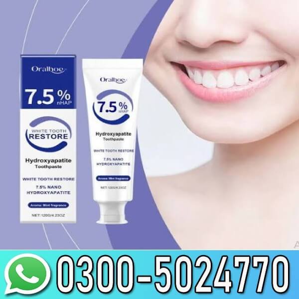 YAYASHI Nano 7.5% Hydroxyapatite Toothpaste In Pakistan
