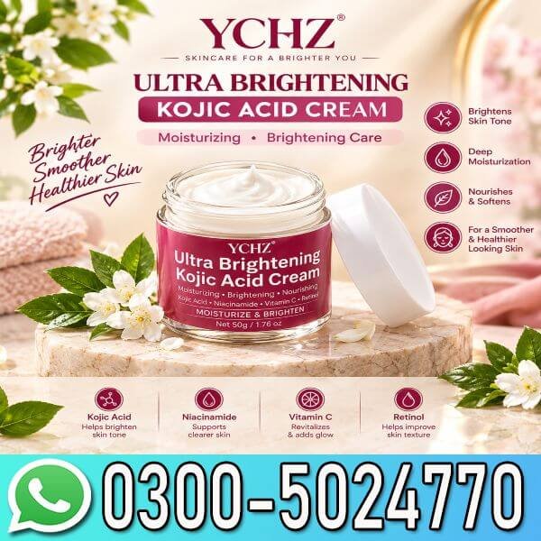 YCB Kojic Acid Brightening & Moisturizing Cream In Pakistan