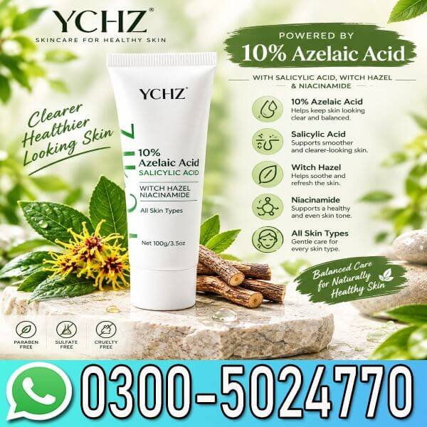 YCHZ 10% Azelaic Acid Brightening & Pore Refining Cream In Pakistan