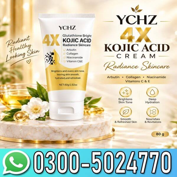 YCHZ Kojic Acid & Vitamin C Brightening Cream Price In Pakistan
