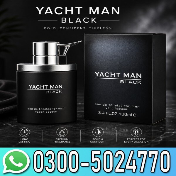 Yacht Man Black Perfume Price In Pakistan